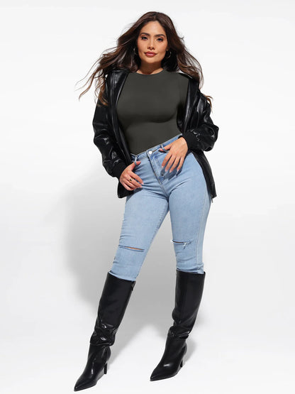 Buttery Seamless Tummy Control Classic Bodysuit