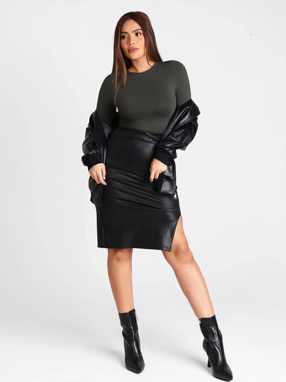 Buttery Seamless Tummy Control Classic Bodysuit