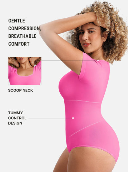 Scoop Neck Buttery Seamless Bodysuit