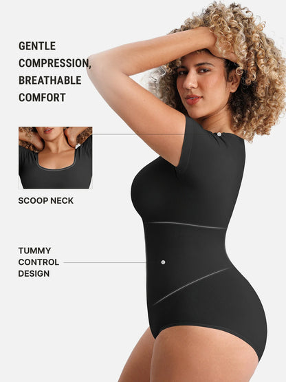Scoop Neck Buttery Seamless Bodysuit